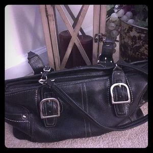 Black Fossil Purse in EUC